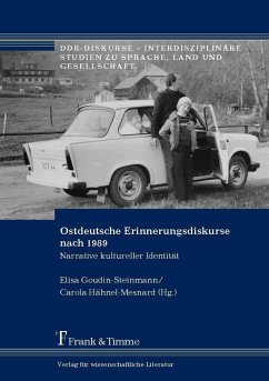 Cover Ostdeutsche Erinnerungsdiskurse nach 1989 (eBook, PDF)