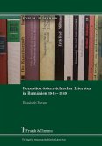 Rezeption österreichischer Literatur in Rumänien 1945-1989 (eBook, PDF)