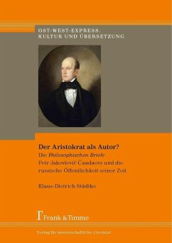 Der Aristokrat als Autor? (eBook, PDF) - Städtke, Klaus-Dietrich