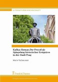 Kafkas Roman 'Der Proceß' als Spiegelung historischer Ereignisse in der Stadt Prag (eBook, PDF)