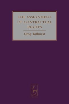 The Assignment of Contractual Rights (eBook, PDF) - Tolhurst, Gregory J.