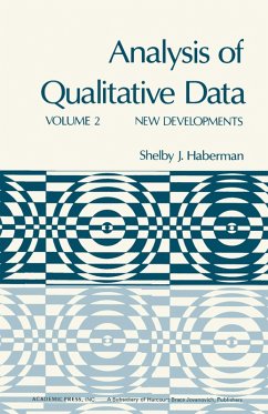 Analysis of Qualitative Data (eBook, PDF) - Haberman, Shelby J.