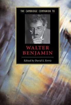Cover Cambridge Companion to Walter Benjamin (eBook, ePUB)