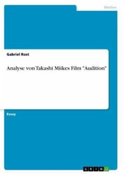 Analyse von Takashi Miikes Film "Audition"