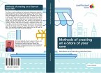Methods of creating an e-Store of your own