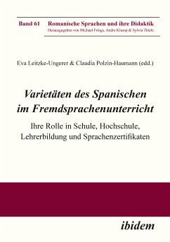 Varietäten des Spanischen im Fremdsprachenunterricht (eBook, ePUB)