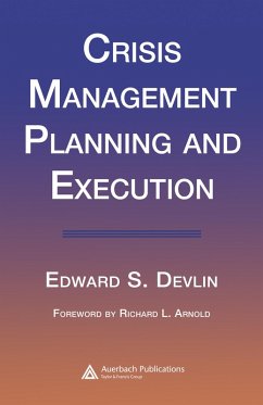 Cover Crisis Management Planning and Execution (eBook, PDF)