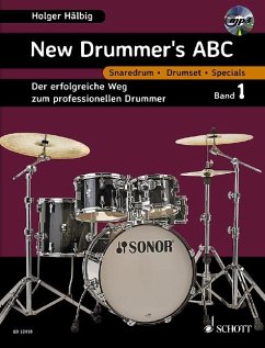 New Drummer's ABC. Band 1. Schlagzeug - Hälbig, Holger