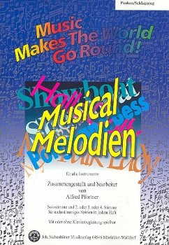Cover Music Makes the World go Round - Musical Melodien - Stimme Pauken / Schlagzeug