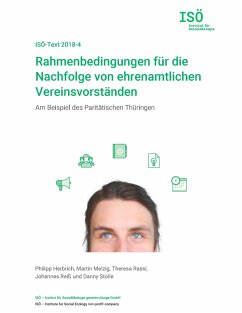 Rahmenbedingungen für die Nachfolge von ehrenamtlichen Vereinsvorständen - Herbrich, Philipp;Melzig, Martin;Rassl, Theresa