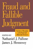Fraud and Fallible Judgement (eBook, PDF)