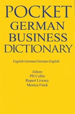 Pocket Business German Dictionary (eBook, PDF)