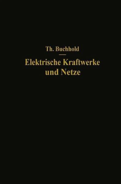 Elektrische Kraftwerke und Netze (eBook, PDF)