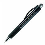 Faber-Castell Kugelschreiber GRIP Plus, M, schwarz metallic