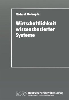 Wirtschaftlichkeit wissensbasierter Systeme (eBook, PDF) - Holzapfel, Michael