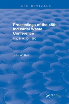 Cover Proceedings of the 45th Industrial Waste Conference May 1990, Purdue University (eBook, PDF)