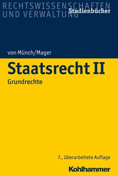 Staatsrecht II (eBook, ePUB) - Münch, Ingo Von; Mager, Ute