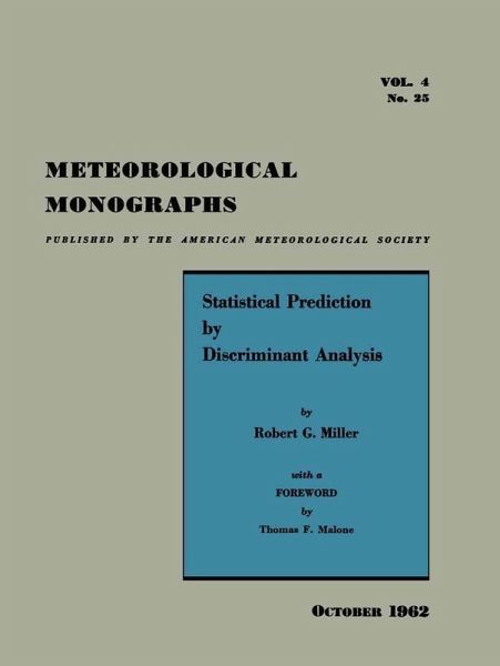 Statistical Prediction by Discriminant Analysis (eBook, PDF) Statistical Prediction by Discriminant Analysis (eBook, PDF)