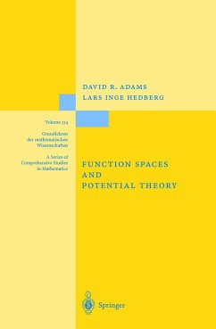 Function Spaces and Potential Theory (eBook, PDF) - Adams, David R.; Hedberg, Lars I.