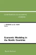 Economic Modeling in the Nordic... - Bild 1
