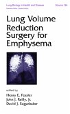 Lung Volume Reduction Surgery for Emphysema (eBook, PDF)