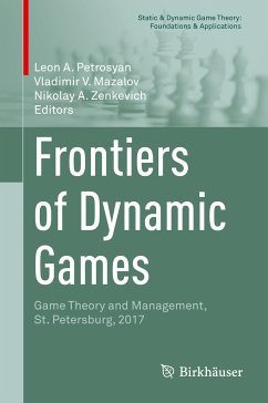 Frontiers of Dynamic Games (eBook, PDF)