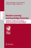 Machine Learning and Knowledge Extraction