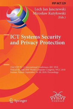 ICT Systems Security and Privacy Protection