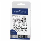 Faber-Castell Tuschestifte Pitt Artist Pens Lettering, 9er Set Starter Faber-Castell Tuschestifte Pitt Artist Pens Lettering, 9er Set Starter