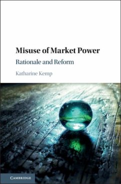 Misuse of Market Power (eBook, PDF) - Kemp, Katharine