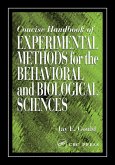 Concise Handbook of Experimental Methods for the Behavioral and Biological Sciences (eBook, PDF)