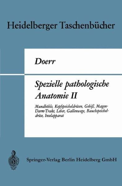 Spezielle pathologische Anatomie II (eBook, PDF) Spezielle pathologische Anatomie II (eBook, PDF)