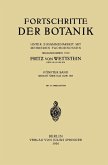Fortschritte der Botanik (eBook, PDF)