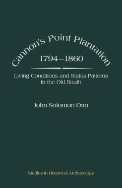 Cannon's Point Plantation, 1794 - 1860 (eBook, PDF) - Otto, John Solomon