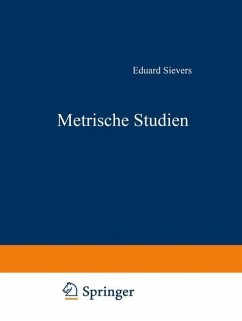 Cover Metrische Studien (eBook, PDF)