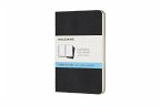 Moleskine Cahier Pocket/A6, 3er Set, Punktraster, Kartoneinband, Schwarz
