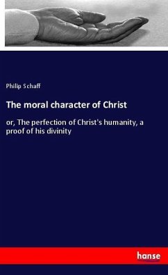 Cover The moral character of Christ
