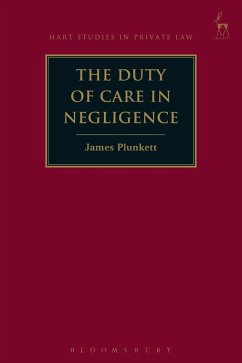 The Duty of Care in Negligence (eBook, PDF) - Plunkett, James