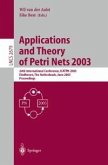 Applications and Theory of Petri Nets 2003 (eBook, PDF)