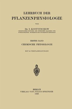 Lehrbuch der Pflanzenphysiologie (eBook, PDF) - Kostytschew, S.