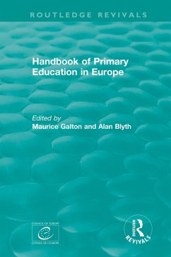 Cover Handbook of Primary Education in Europe (1989) (eBook, PDF)