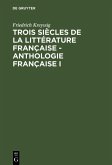 Anthologie française I (eBook, PDF)