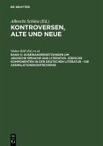 Auseinandersetzungen um jiddische Sprache und Literatur. Jüdische Komponenten in der deutschen Literatur - die Assimilationskontroverse (eBook, PDF)