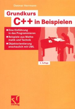 Grundkurs C++ in Beispielen (eBook, PDF) - Herrmann, Dietmar