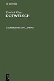 Rotwelsches Quellenbuch (eBook, PDF)