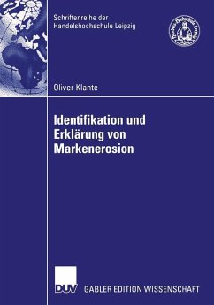 Identifikation und Erklärung von Markenerosion (eBook, PDF) - Klante, Oliver