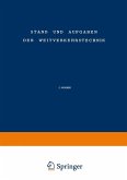 Stand und Aufgaben der Weitverkehrstechnik / The State of and Problem Concerning Telecommunication (eBook, PDF)