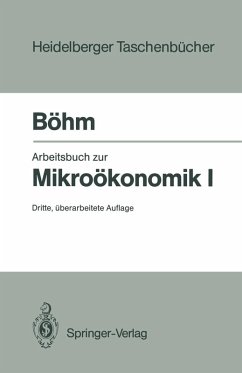 Arbeitsbuch zur Mikroökonomik I (eBook, PDF) - Böhm, Volker