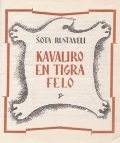 Kavaliro en tigra felo (eBook, ePUB) - Rustaveli, Sota