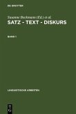 Satz - Text - Diskurs. Band 1 (eBook, PDF)